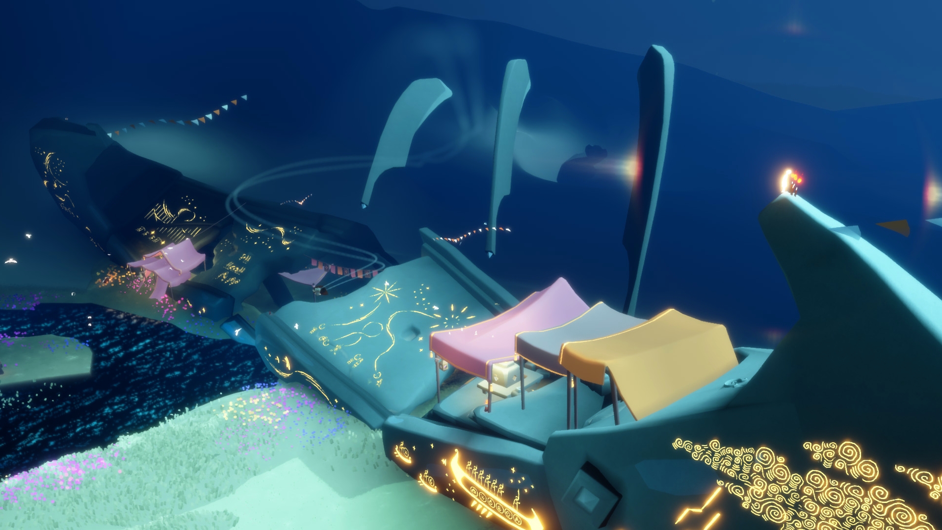 Snoozing Carpenter location in Forgotten Ark Golden Wasteland Sky Children of the Light